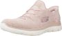 Skechers Instappers SUMMITS DAZZLING HAZE Slip-ins sneaker vrijetijdsschoen met subtiele contrastdetails - Thumbnail 4