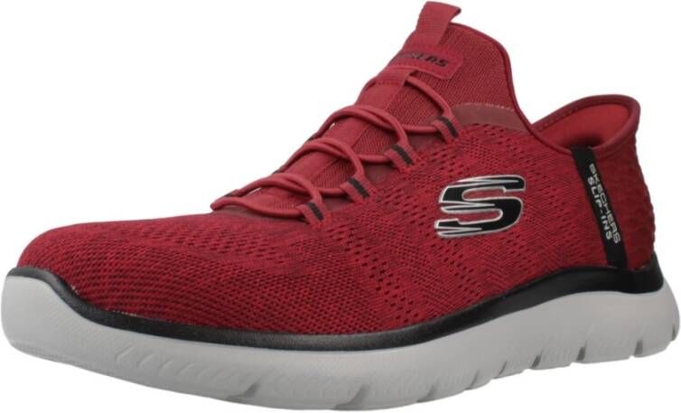 Skechers Summits Key Pace Sneakers Red Heren