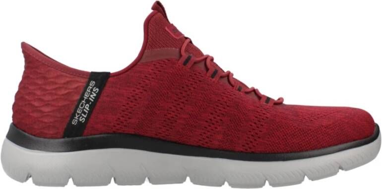 Skechers Summits Key Pace Sneakers Red Heren