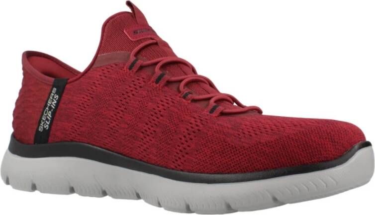 Skechers Summits Key Pace Sneakers Red Heren