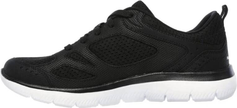 Skechers Summits Suited Sneakers Black Dames