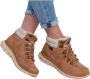 Skechers Synergy Stijlvolle Sneakers Brown Dames - Thumbnail 3