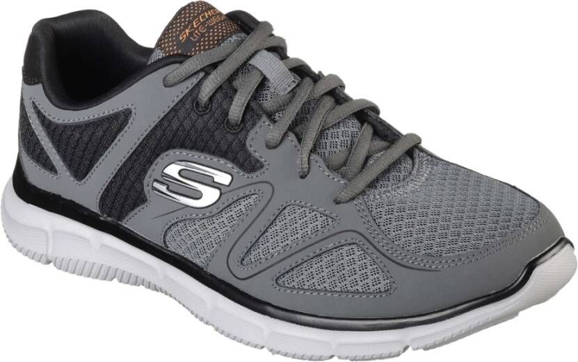 Skechers Tevredenheid-Flash Point Sneakers Gray Heren