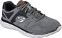 Skechers Tevredenheid-Flash Point Sneakers Gray Heren - Thumbnail 6