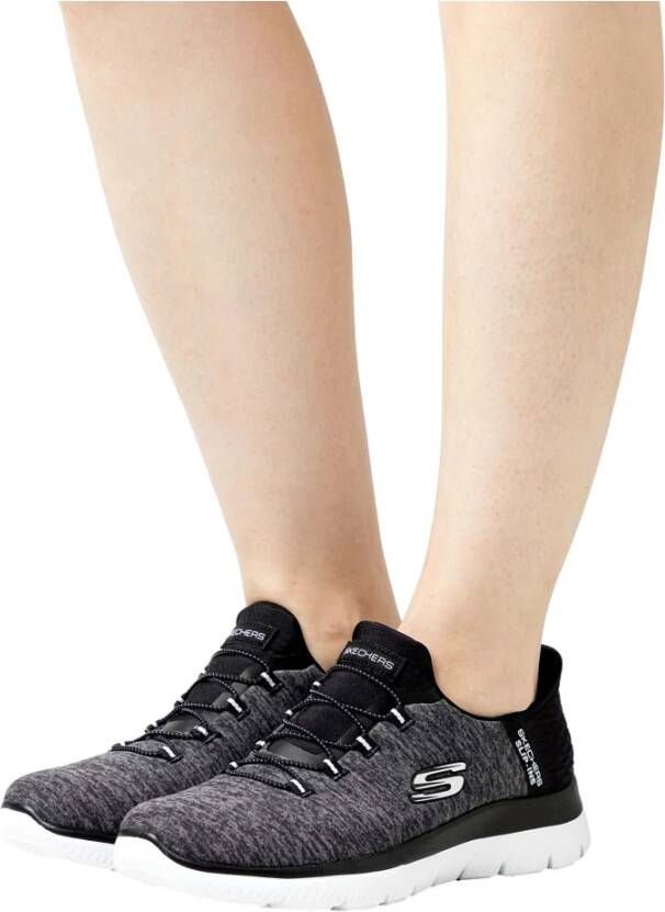 Skechers Toppen Dazzling H Sneakers Black Dames