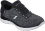 Skechers Dames Enkellaarzen Slip-Ins: Summits-Dazzling Haze Black Dames - Thumbnail 5