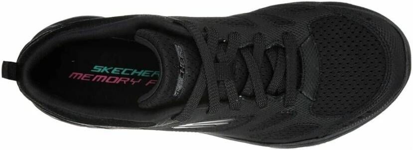 Skechers Toppen-Geschikte Sneakers Black Dames