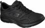 Skechers Summits Suited Zwart Hardloopschoenen Dames - Thumbnail 5