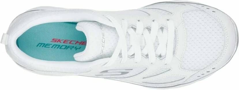 Skechers Toppen-Geschikte Sneakers White Dames