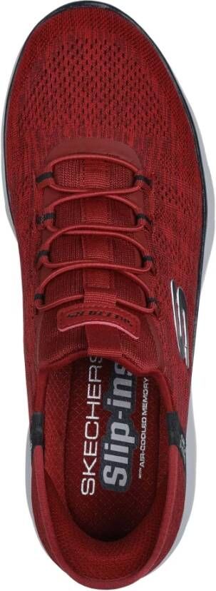 Skechers Toppen Sleutel Tempo Sneakers Red Heren