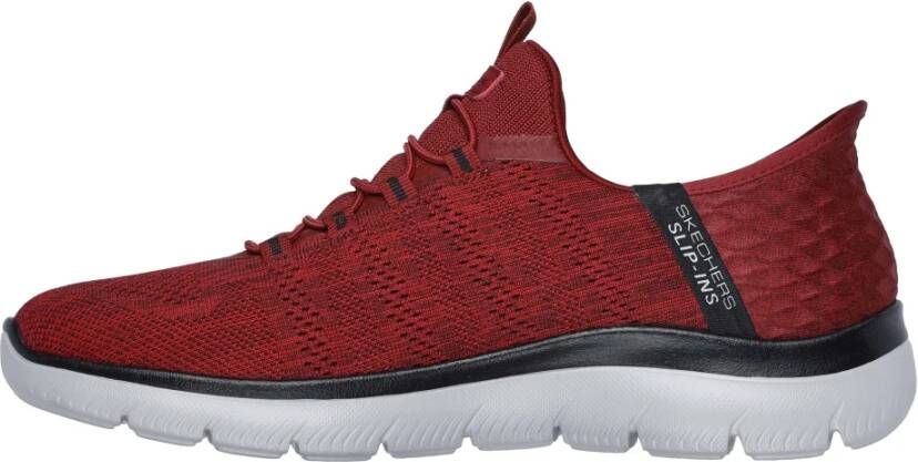 Skechers Toppen Sleutel Tempo Sneakers Red Heren