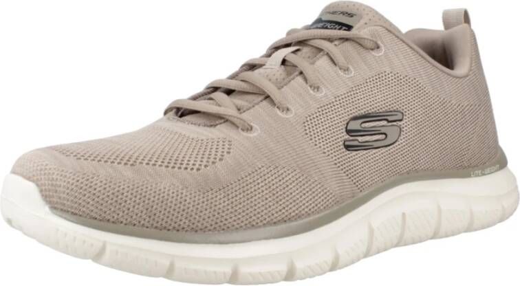 Skechers Track Front Runner Sneakers Beige Heren