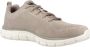 Skechers Track Front Runner 232298-TPE Mannen Grijs Trainingschoenen - Thumbnail 7