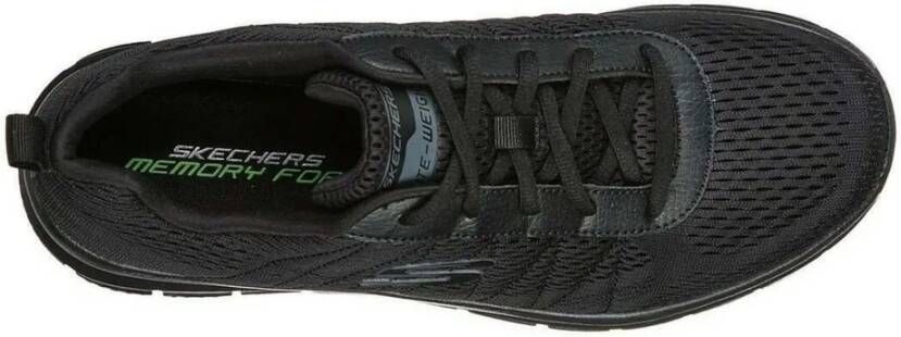 Skechers Track Moulton Sneakers Black Heren