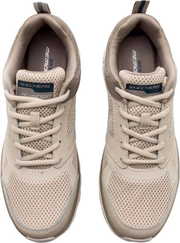 Skechers Track Syntac Sneakers Beige Heren