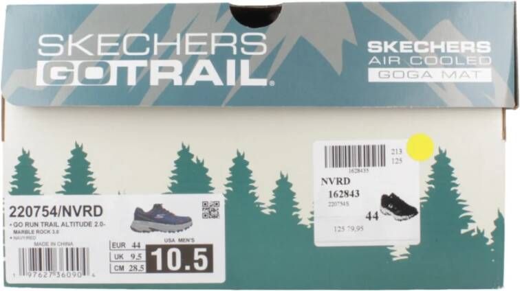 Skechers Trail Sneakers voor hardloopavonturen Blue Heren