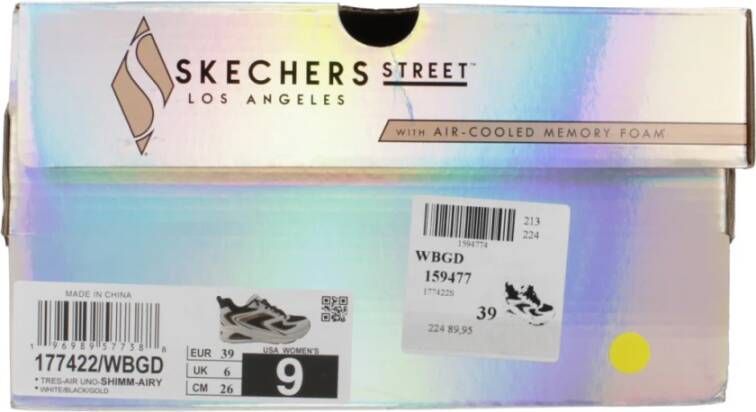 Skechers Tres-Air UNO Shimm Sneakers Multicolor Dames