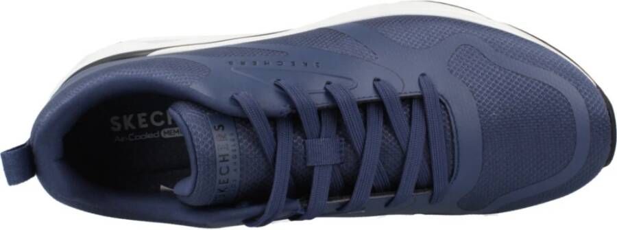 Skechers Tres-Air UNO Sneakers Blue Heren