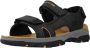 Skechers Tresmen-Hirano 204106-BLK Mannen Zwart Sportsandalen - Thumbnail 6