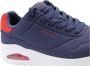 Skechers Trolli Sneaker Blue Heren - Thumbnail 7