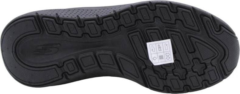 Skechers Turtle Sneaker Black Dames