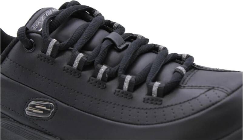 Skechers Turtle Sneaker Black Dames