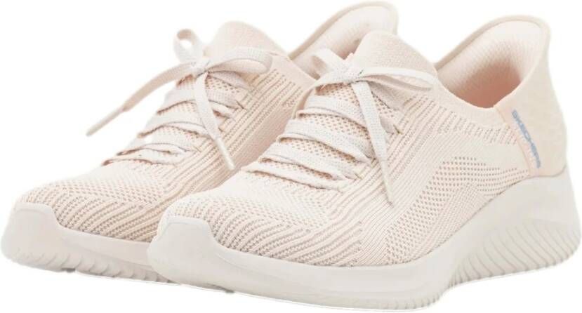 Skechers Ultra Flex 30-Brill Sneakers Beige Dames