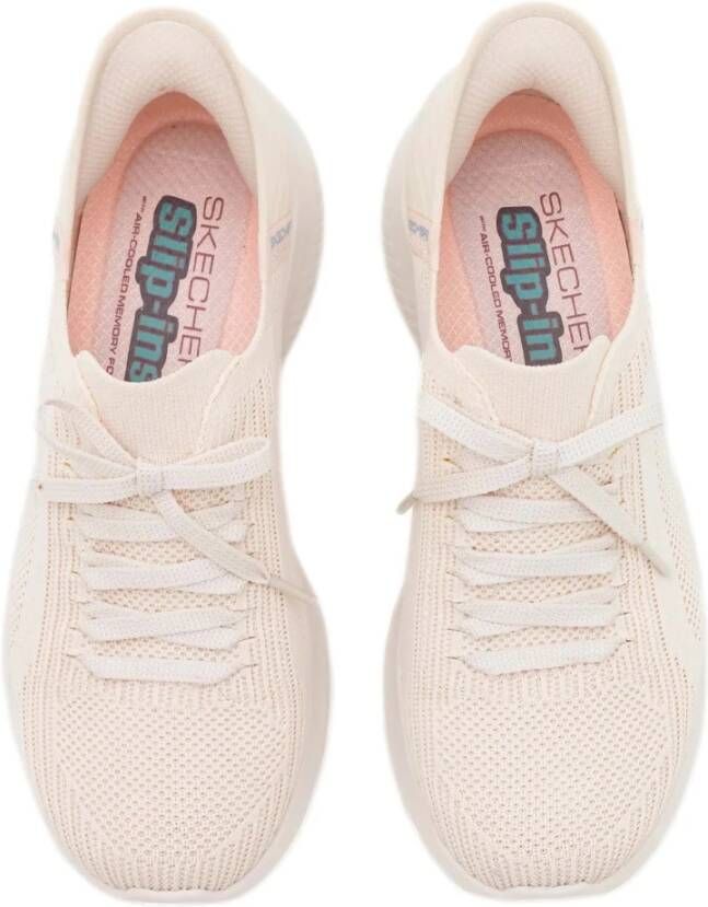 Skechers Ultra Flex 30-Brill Sneakers Beige Dames