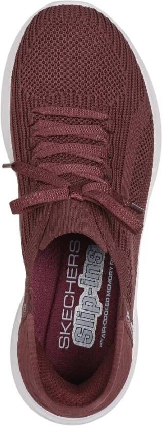 Skechers Ultra Flex 3.0 Brilliant Path Sneakers Red Dames