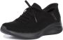 Skechers Hands Free Slip-ins Ultra Flex 3.0 Brilliant Path Instappers Dames Zwart - Thumbnail 92