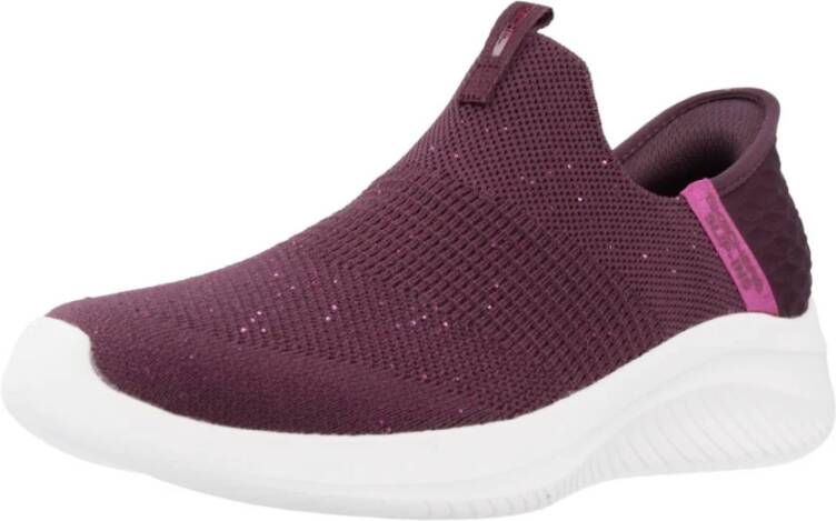 Skechers Ultra Flex Sneakers Purple Dames