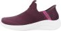 Skechers Ultra Flex 3.0-Shiny Night Slip-ins 149594-WINE Vrouwen Kastanjebruin Sneakers - Thumbnail 8