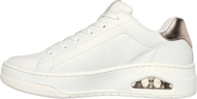 Skechers Uno Court Sneakers White Dames