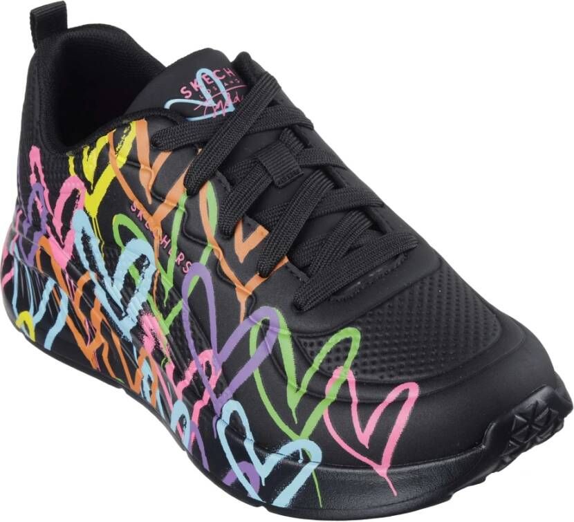 Skechers Uno Lite Hart Van Sneakers Multicolor Dames