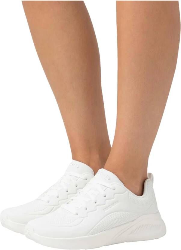 Skechers UNO Lite Sneakers White Dames