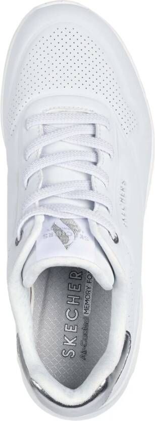 Skechers Uno Shimmer Away Sneakers White Dames