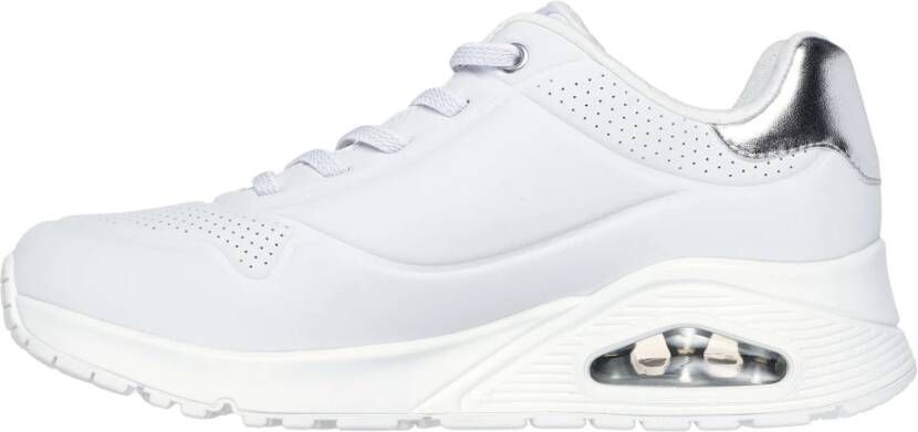 Skechers Uno Shimmer Away Sneakers White Dames