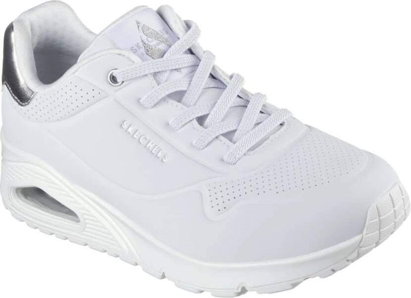 Skechers Uno Shimmer Away Sneakers White Dames