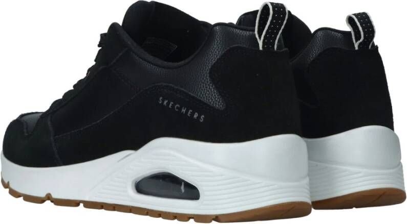 Skechers Uno Stacre Sneaker Casual en Sportieve Herenschoen Zwart Heren