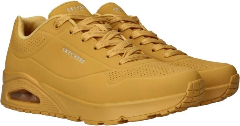 Skechers Uno Stand On Air sneaker Yellow Heren