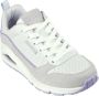 Skechers Uno Two Much Fun Sneakers Gray Dames - Thumbnail 3