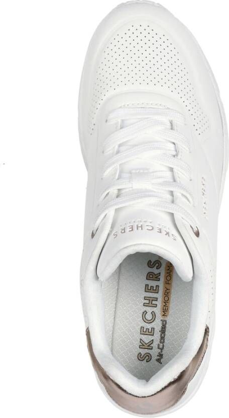 Skechers Uno Wedge-Hi Steps Sneakers White Dames