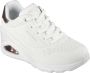 Skechers Mode Sleehak Sneaker met Luchtkussen White Dames - Thumbnail 9