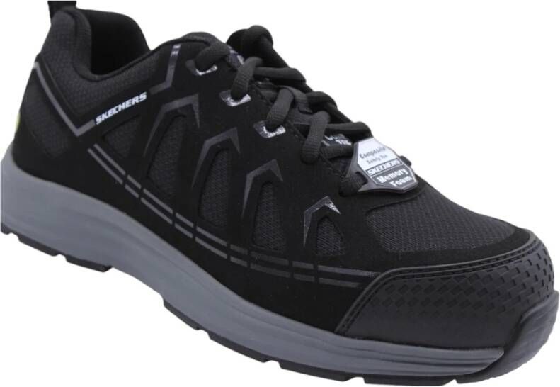 Skechers Veiligheid Teen Werkkleding Black Heren