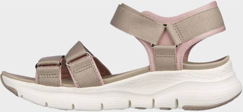 Skechers Verse Bloom Flex Sandaal Beige Dames