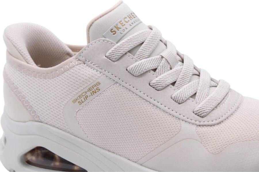 Skechers Wafel Sneaker Beige Dames