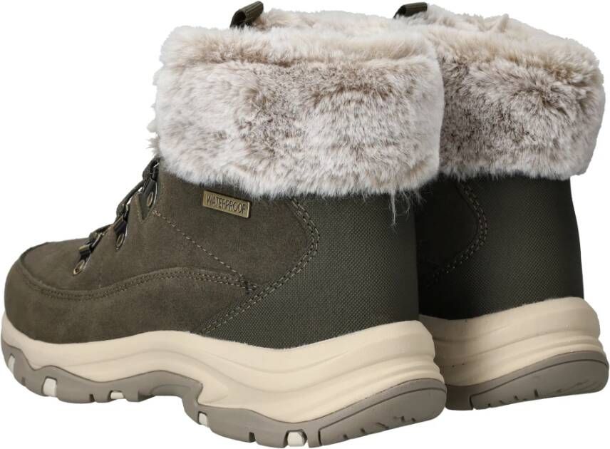 Skechers Waterdichte Wandelschoenen Groen Sneeuw Green Dames