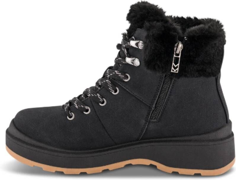 Skechers Waterdichte Winterlaars met Nepbont Black Dames