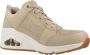 Skechers Wedge Sneaker met Air-Cooled Memory Foam Beige Dames - Thumbnail 7