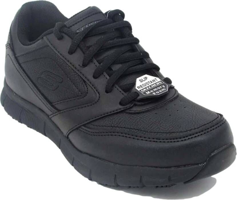 Skechers Werk Relaxed Fit Sneakers Black Dames